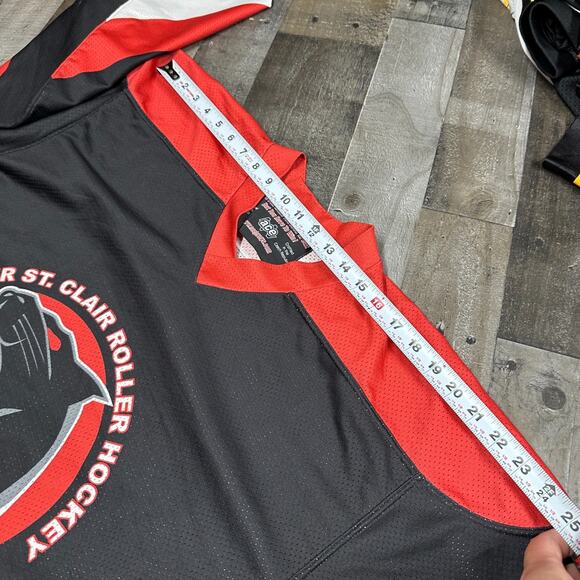 Vintage Roller Hockey Jersey Mens Large Upper St Clair Panters - Picture 5 of 14